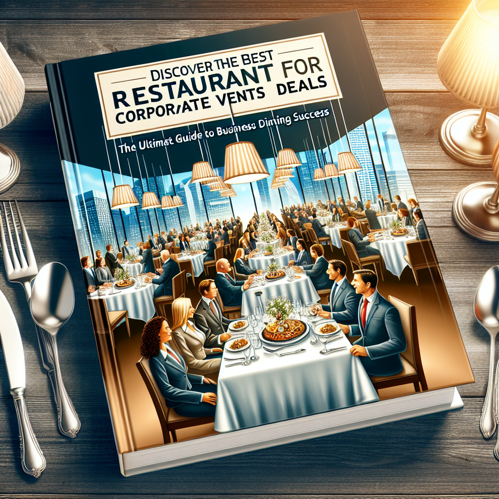 Discover the Best Restaurant for Corporate Events Deals: Ultimate Guide to Business Dining Success